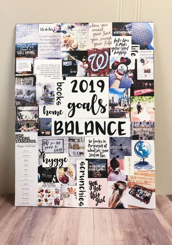 10 The Most Efficient Vision Board Examples | Positive Creators